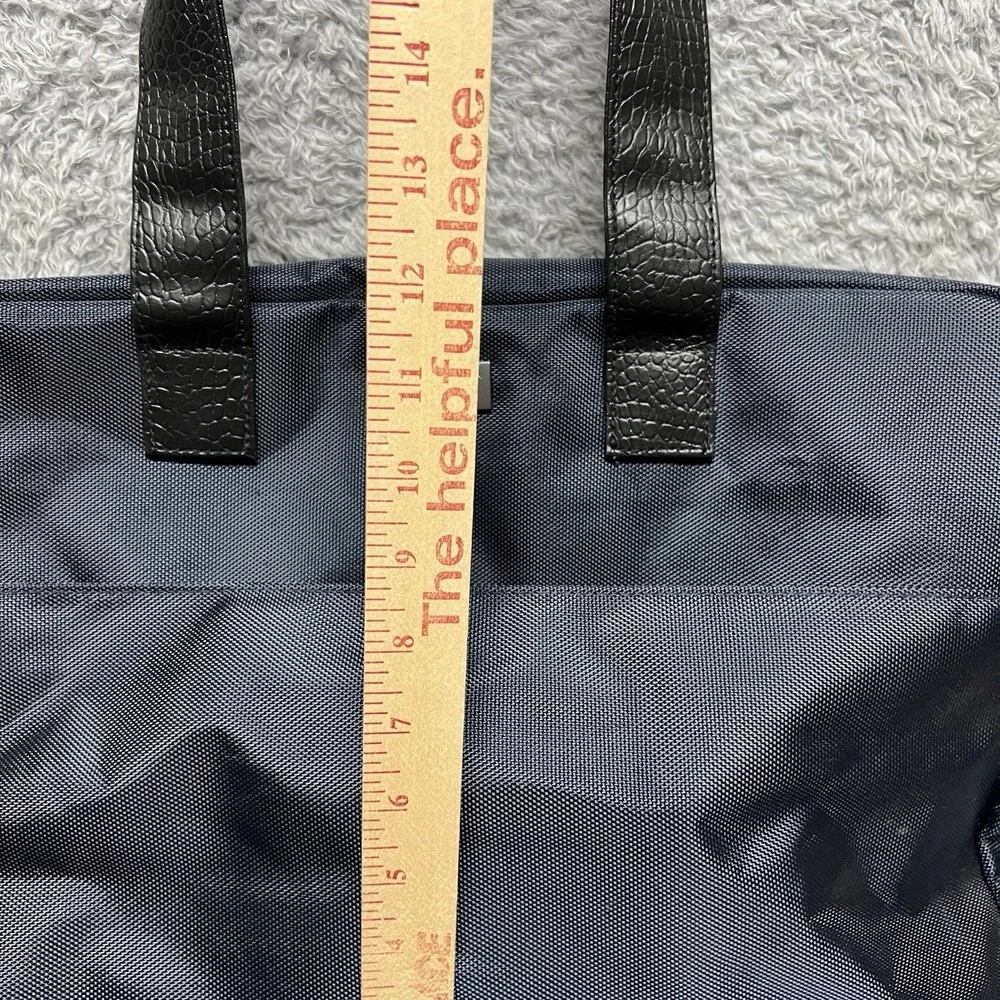 Jimmy Choo Parfums Duffle Tote Bag Navy Nylon‎ Travel Weekend Overnight